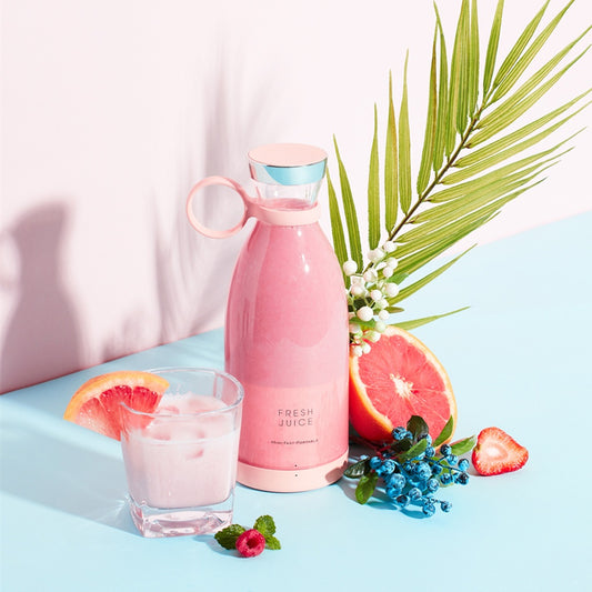 350ML Portable Electric Blender – USB Rechargeable Juicer Cup for Smoothies & Shakes | Travel-Friendly Mini Mixer